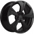 Khomen KHW 1724 7x17 5*108 ET40 DIA54.1 Black Литой