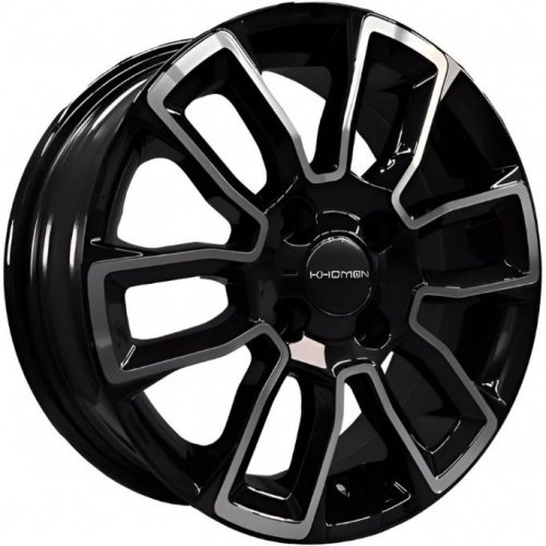 Khomen KHW 1406 5.5x14 4*100 ET43 DIA60.1 Black-FP Литой