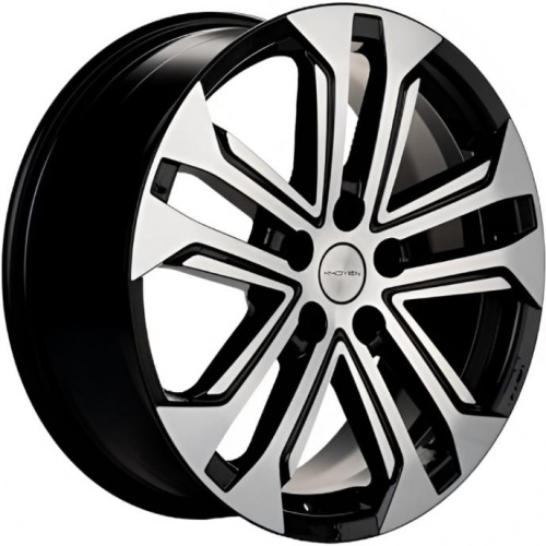 Khomen KHW 1803 7x18 5*114.3 ET50 DIA54.1 Black-FP Литой