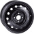 Trebl 6565 P 5.5x14 4*100 ET45 DIA56.6 Black Штампованный